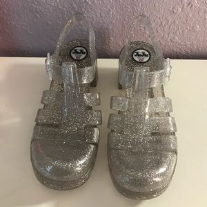 Sparkly JuJu jelly sandals